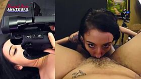 yo raquel love loves her pussy devoured by horny coed olyssia
