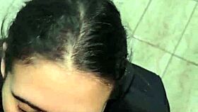 her loving mouth drains every passionate cum drop slowly