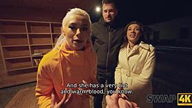 Swap4k Charlie Dean Drills Two Latinas Hard