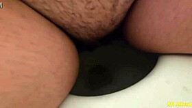 Ali Allure Gets Her Shaved Pussy Teased By Stepson In Lingerie Trailer