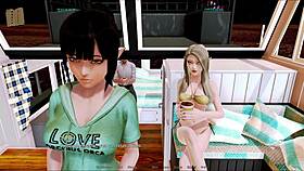 uhh in harem hotel room 152 things get wild