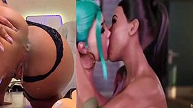 sensual gostosa's pussy throbs with intense orgasmic pleasure