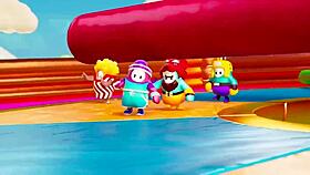 peruvian bbw teen loses fall guys bet pays with bareback creampie hotel orgasm