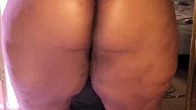 arrogant ebony bbw goddess dominates in heels and fetish play