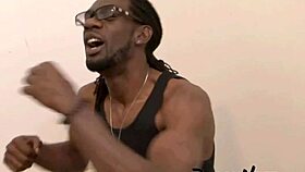 blonde amateur takes massive black cock rough