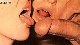 Vintage Threesomes Explore Hairy Pussy Group Beaver Action in Retro