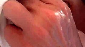 a sexy milf like marilyn monroe masturbates outdoors with dildo