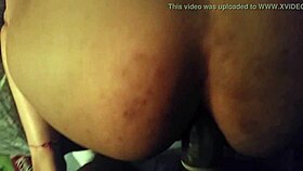 A latina mature enjoys time with a young guy