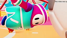 peruvian bbw teen loses fall guys bet pays with bareback creampie hotel orgasm