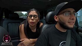 hey come lick sheila ortegas juicy pussy in the car