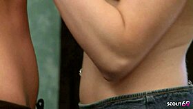 My slim teen body craves big tits blonde milf's dildo pounding to orgasm