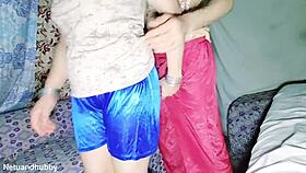 romantic date turns desi anal for amrozia bhabhi with rough doggystyle moaning