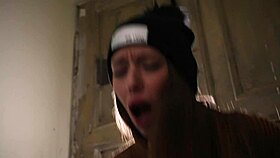 laura quest, winter snow adventures got you flashing tits backstage?