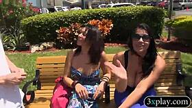 girls flash big tits for cash