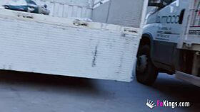 eager milf quits job for big tits blowjob fun we all win