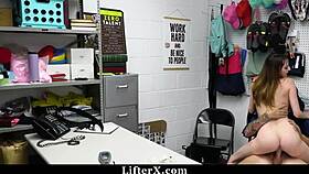 hey birthday girl, loss prevention officer offers deal to skip punishment after catching you lifting