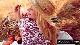 hey petite blonde teen angel sway strips outdoor showing her juicy shaved pussy and natural tits 😘🍑