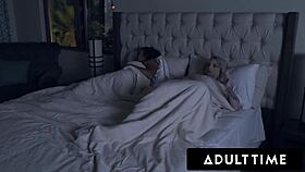 Braces Ebony Teen Zerella Skies Seduces Britt Blair into Clit-Rubbing Moan Fest