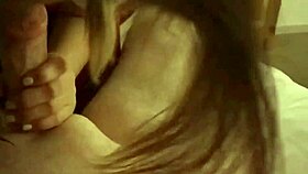 Bella Grey's Passionate Hotel Blowjob Rimjob Tease