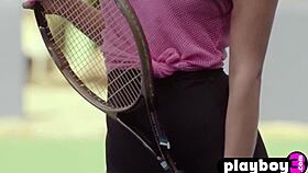 SWEET Petite Noemi Moon's Outdoor TITS n ASS Striptease for Playboy