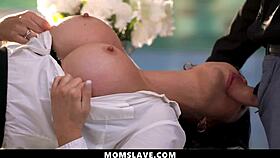 my freeuse assistant lets bosses fuck her holes all day!