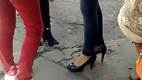 hermosa princesa rocks sexy zapatillas with style