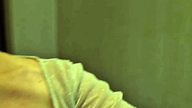 Spy Cam: Naked Girl Tries Panties in Public Locker Room, See-Through Boobs Exposed!