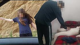 old man pays skinny latina 18yo cash dump cum in tight pussy real homemade