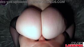 Alex Legend Destroys Abigail Morris' Massive Ass with Brutal Thrusts!