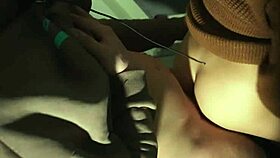 laura quest, winter snow adventures got you flashing tits backstage?