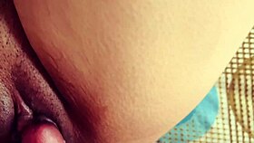 im pounding this horny shaved virgin pussy till she orgasms wet