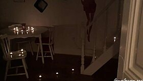 exciting homemade halloween night with friends