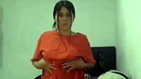 university girl flaunts juicy ass during intense oral and big tits reveal homemade