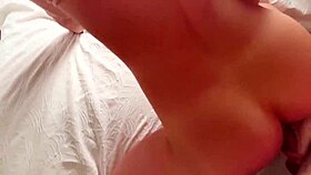 struggling monster cock forces into her tight gaping ass