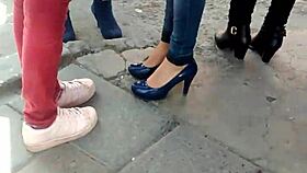 hermosa princesa rocks sexy zapatillas with style