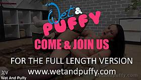 Tease That Dripping Puffy Pussy Deep