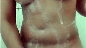Young Girl's Emotional Shower Bliss Overwhelms Her Senses