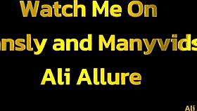 Ali Allure Gets Her Shaved Pussy Teased By Stepson In Lingerie Trailer