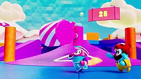 peruvian bbw teen loses fall guys bet pays with bareback creampie hotel orgasm