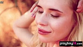 hey petite blonde teen angel sway strips outdoor showing her juicy shaved pussy and natural tits 😘🍑