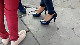 hermosa princesa rocks sexy zapatillas with style