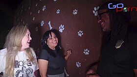 truth or dare game turns into wild group fuck with costumes and big cocks everywhere