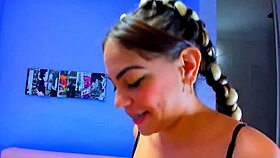 pov watch us three latinas worship your huge cock with ruthless deepthroats and sloppy spit