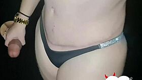 Giant cock gloryhole surprise drained every drop of cum