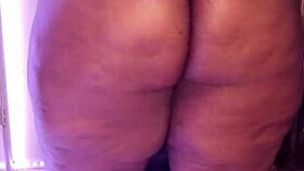 arrogant ebony bbw goddess dominates in heels and fetish play