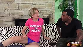 blonde milf jamie foster loves rome major pounding her wet pussy hard!