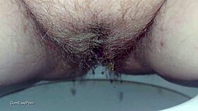 check out this bbw milf peeing 37 wild times straight from the toilet throne
