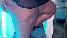 arrogant ebony bbw goddess dominates in heels and fetish play