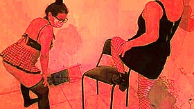 Beautiful mature ladies dive into adult content with innocent curiosity