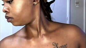 Wanna See This Nasty Ebony Squirting Pussy Get Wrecked Hard?